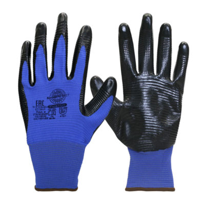 Перчатки СВС черно-синие