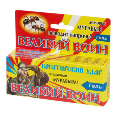ГЕЛЬ ВЕЛИКИЙ ВОИН ОТ МУРАВЬЕВ 45ГР
