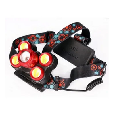 Ultraflash E160 Фонарь налобный аккум. черный 2 аккум.