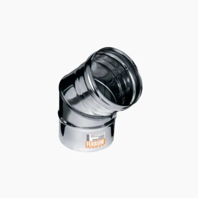 Дымоходное колено Ф200 угол135*