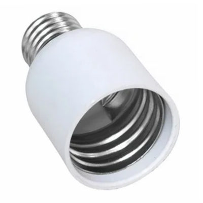 Переходник для ламп Е14/Е27 белый 65*40 Ecola
