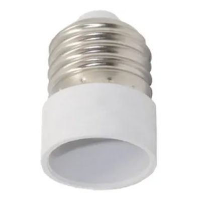 Переход для ламп Е27/Е14 белый 42*29 Ecola