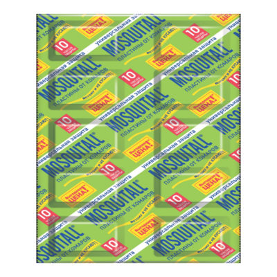 Пластины от комаров Москитол Универсальная защита 10 шт.