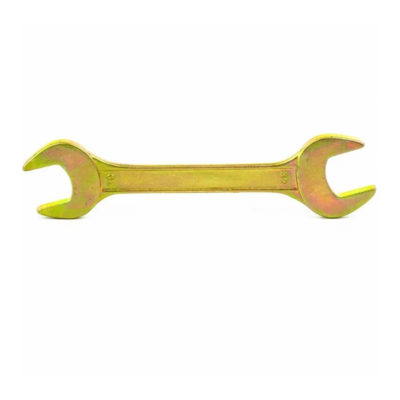 Ключ рожковый 30*32мм желтый цинк "Сибртех"
