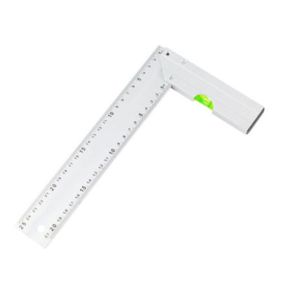 Угольник алюминевый литой с уровнем 300мм