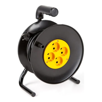 Удлинитель на катушке 4*40 м (ПВС 2*0