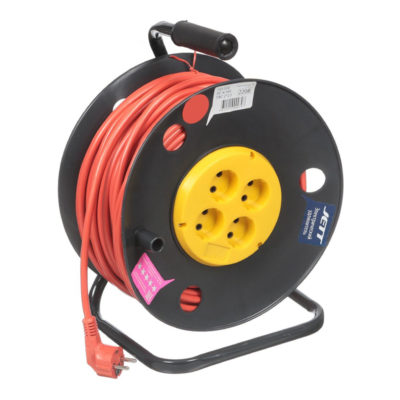 Удлинитель на катушке 4*40 м (ПВС 2*2