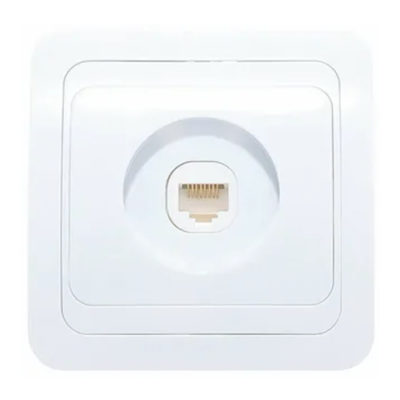 Розетка компьюторная белая IONICH UNIVersal