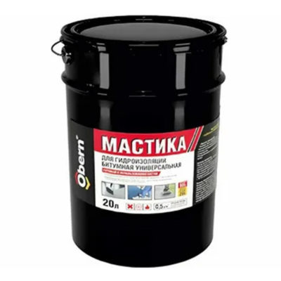 Мастика ОБЕРН битумная универсальная 14кг/20л