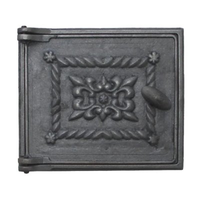 Дверца чугунная топочная ДТ-3 270*230мм