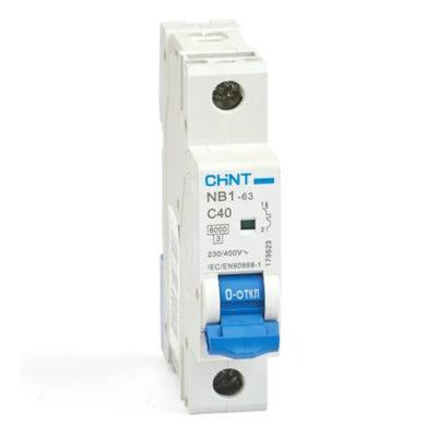 Автомат 1п С 40 А 6кА NXB-63(R) CHINT