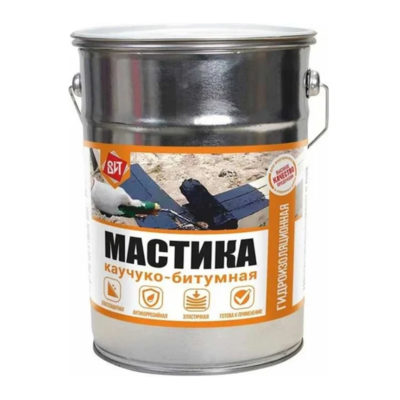 Мастика каучуко-битумная 15кг
