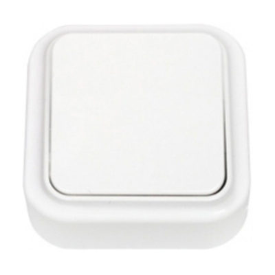 Выключатель герметичный о/п 1кл белый БЕЛТИЗ