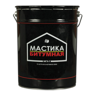 Мастика гидроизоляционная битумная Грида МГХ-Г 21 кг