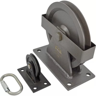 Ролик подъемный желоб 100мм