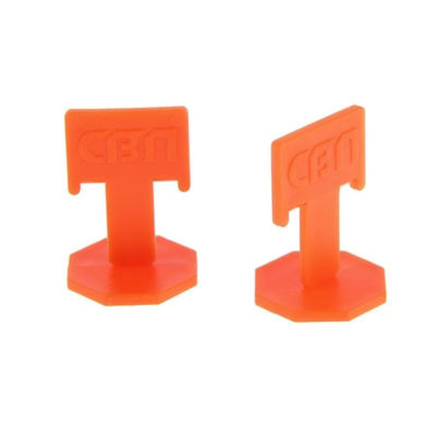 Система выравнивания плитки СВП зажим 50 шт.(оранж.)