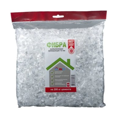 Фибра полипропиленовая 12мм 0