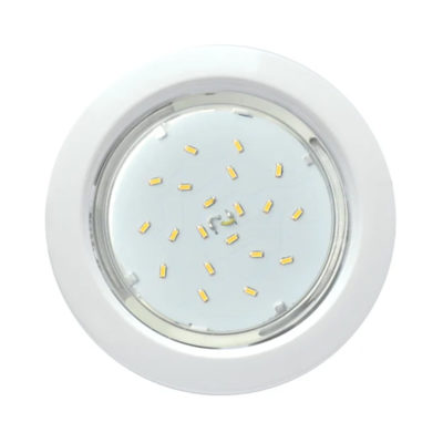 FW5310ECB Светильник GX53 H4 встраиваемый белый 38*106 Ecola