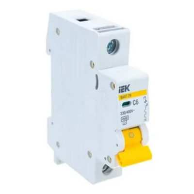 Автомат 1Р 6А IEK