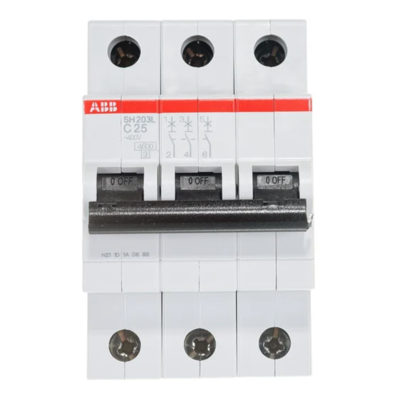 Автомат 3п 25А С SH203L ABB