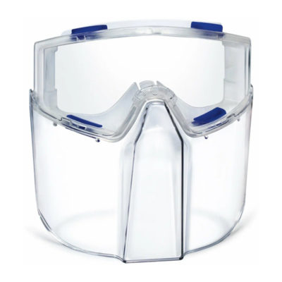 Очки защитные Bohrer "Панорама" в комплекте со щитком