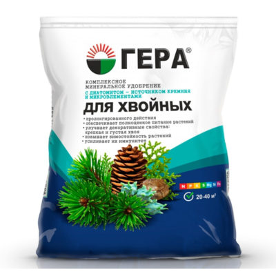 ГЕРА Удобрение с диатомитом для хвойных 0