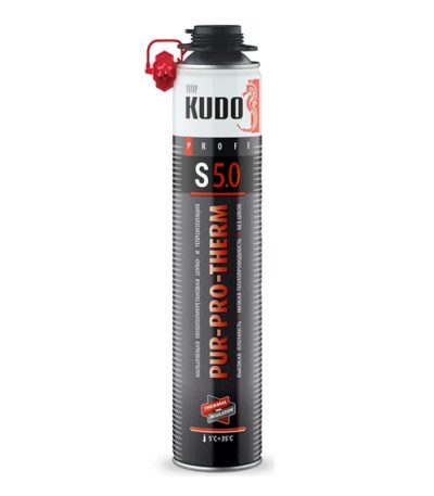 Теплоизоляция напыляемая 1000 мл/950 г пенополиуретан "KUDO"