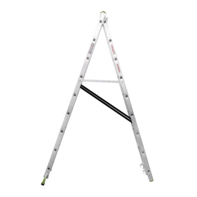 0209 Лестница-стремянка 2 секц. по 9 ступ. Новая Высота