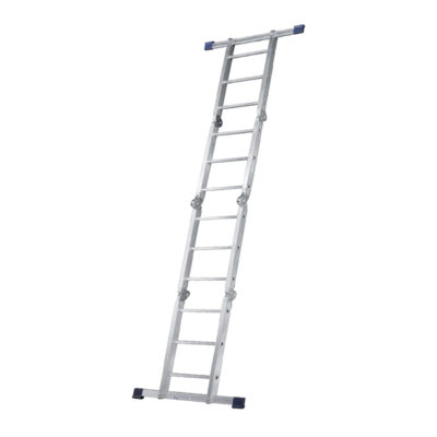 ЛЕСТНИЦА-ТРАНСФОРМЕР ШАРНИРНАЯ 4 СЕКЦ. ПО 3 СТУП.