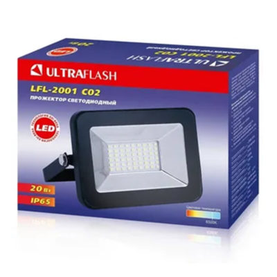 Ultraflash LFL-2001 Прожектор 20 Вт 6500К