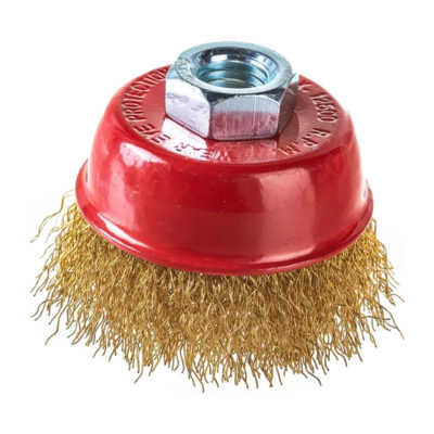 Щетка для УШМ "чашка" 65 мм М14