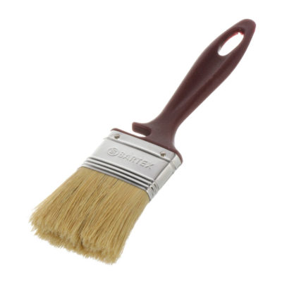 Кисть пл. BARTEX ПЛАСТ Евро 2" искуственная щетина (для в/д красок)