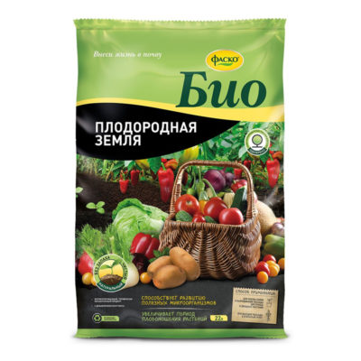 Грунт "Плодородная земля" 22 л ФАСКО БИО