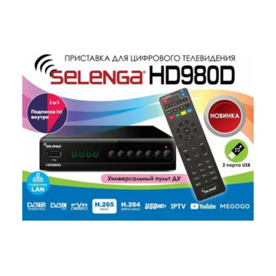 HD980D РЕСИВЕР SELENGA 30 КАНАЛОВ