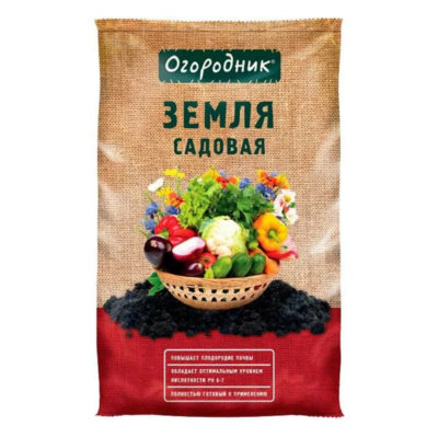 Грунт "ОГОРОДНИК" садовая земля 60 л