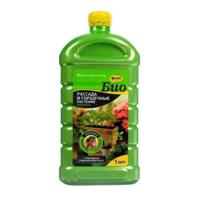 Удобрение д/рассады органоминеральное 1л