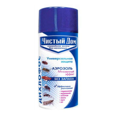 Средство универс." Чистый дом" аэрозоль супер 150мл.