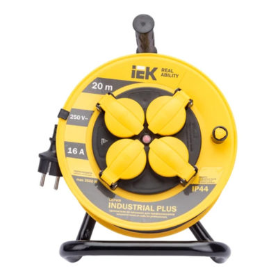 У10-304-40м Удлинитель на кабельной катушке со шторками 40 м(ПВС 3*1)