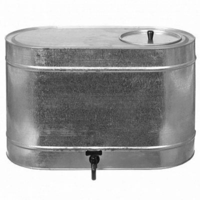 Бак оцинк 75л плоский