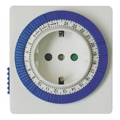 Таймер розеточный (сутки) механич. IP44 16A 3500W