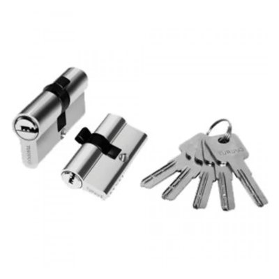 Цилиндр алюм. TURDUS A60PC ключ/ключ хром