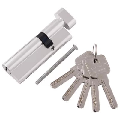 Цилиндровый механизм 90 мм (хром)