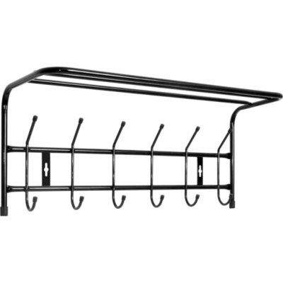 Вешалка настенная 6 крючков+полка НИКА