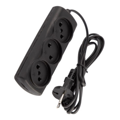 Удлинитель б/з ENGY ЭКОНОМ 3*3м (ШВВП 2*0