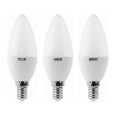 Лампа Gauss Elementary 10W E14 4100K Свеча