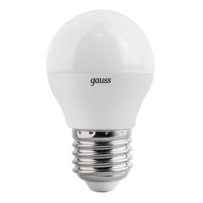 Лампа Gauss Elementary 6W E27 3000K Шар