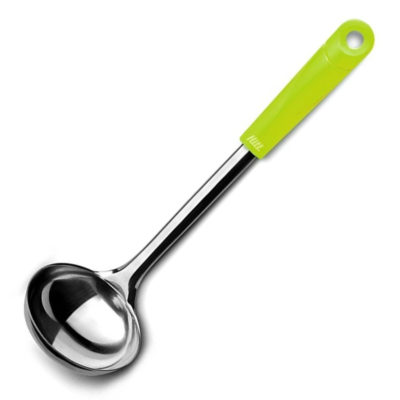 Половник нерж. сталь зеленый