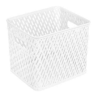 КОРЗИНА ДЛЯ ХРАНЕНИЯ "ПЛЕТЕНКА" 35*29*17