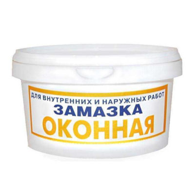 Замазка оконная белая 0