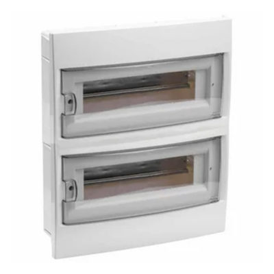 КНО-24ДБ Бокс ОУ на 24 мод. с 3-мя нулевыми шинами 352*302*108 мм